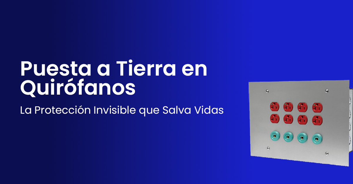 modulo de fuerza y tierra para quirofano