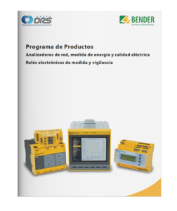 Programa de Productos Analizadores de red, medida de energía y calidad eléctrica Relés electrónicos de medida y vigilancia